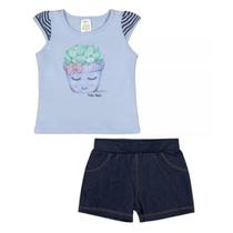 Conjunto Bebê Menina Pulla Bulla Natureza Ref. 37621 Conjunto Bebê Menina Pulla Bulla Natureza Ref. 37621