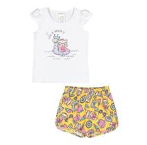 Conjunto Bebê Menina Pulla Bulla Ref. 37618