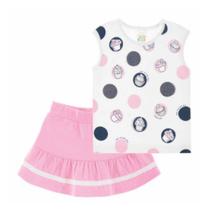 Conjunto Bebê Menina Pulla Bulla Ref. 39115 Conjunto Bebê Menina Pulla Bulla Ref. 39115