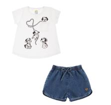 Conjunto Bebê Menina Pulla Bulla Ref. 39118 Conjunto Bebê Menina Pulla Bulla Ref. 39118