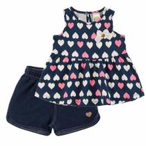 Conjunto Bebê Menina Pulla Bulla Ref. 39120 Conjunto Bebê Menina Pulla Bulla Ref. 39120