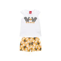 Conjunto bebê menina verão Kyly ref 110204