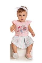 Conjunto Bebê Menina Verão Unicórnio 2 peças - Quebra cabeça