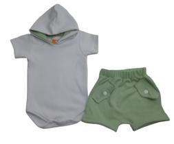 Conjunto Bebê menino body e Short