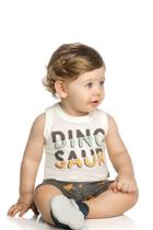 Conjunto Bebê Menino Dinosaur Natural - Elian