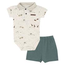 Conjunto Bebê Menino - Mescla - 52170-60 Conjunto Bebê Menino - Mescla - 52170-60