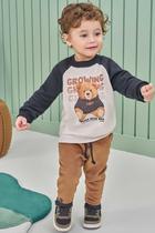 Conjunto Bebê Menino Moletom Calça Skinny LucBoo