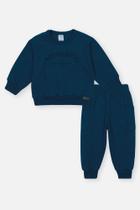 Conjunto Bebê Menino Monocromático Marinho Divertto