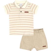 Conjunto Bebê Menino Polo e Bermuda Pulla Bulla Ref. 50569 Conjunto Bebê Menino Polo e Bermuda Pulla Bulla Ref. 50569