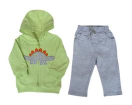 conjunto bebe moleton dinossauros 6 meses conjunto bebe moleton dinossauros 6 meses