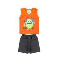 Conjunto Bebê Monstrinho Tam.P Conjunto Bebê Monstrinho Tam.P