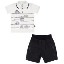 Conjunto Bebê Polo Menino Pulla Bulla Ref. 39174 Conjunto Bebê Polo Menino Pulla Bulla Ref. 39174