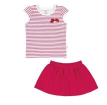 Conjunto Bebê Pulla Bulla Short Saia Ref. 37613 Conjunto Bebê Pulla Bulla Short Saia Ref. 37613