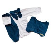 Conjunto bebê Recém nascido menino 3 peças Conjunto bebê Recém nascido menino 3 peças