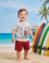 Conjunto Bebe Tamanho P e M Menino Verão Brandili/Elian