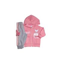 Conjunto Bebe Tamanho P Moletom Menina Big Day/Duduka/Elian/Coloritta Inverno