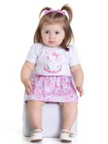 Conjunto Bebê Verão Body e Saia Elefantinha - Gueda Conjunto Bebê Verão Body e Saia Elefantinha - Gueda