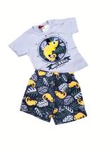 Conjunto bebê verão camiseta+ short Kyly