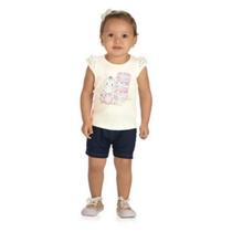 Conjunto Bebê Zebra Menina Pulla Bulla Ref. 37621 Conjunto Bebê Zebra Menina Pulla Bulla Ref. 37621