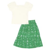 Conjunto Bege Infantil Pulla Bulla Menina - 53439-1271 Conjunto Bege Infantil Pulla Bulla Menina - 53439-1271