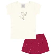 Conjunto Bege Primeiros Passos Menina - 53328-1271