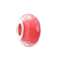 Conjunto Berloque Vermelho Murano Prata 925 Conjunto Berloque Vermelho Murano Prata 925