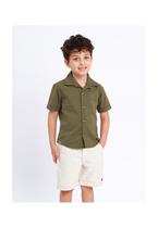 Conjunto Bermuda Camisa Verde Menino Banana Danger