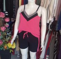 Conjunto Bermuda + Camisete tam G