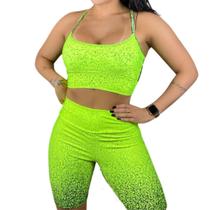 Conjunto Bermuda Degrade + Top com Bojo Conjunto Bermuda Degrade + Top com Bojo