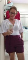 Conjunto bermuda e blusa Conjunto bermuda e blusa