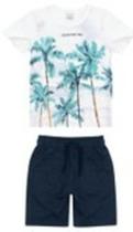 Conjunto Bermuda e Camiseta Malwee 14 Conjunto Bermuda e Camiseta Malwee 14