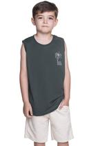 Conjunto Bermuda Menino Verde Have Fun