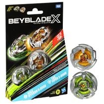 Conjunto Beyblade Duplo: Gale Wyvern 5-80GB e Tail Viper 3-80HN