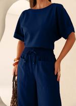 Conjunto Bia Marrant Azul Marinho Tamanho:PCor:Azul Marinho Conjunto Bia Marrant Azul Marinho Tamanho:PCor:Azul Marinho