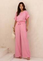 Conjunto Bia Marrant Rosa Bebê