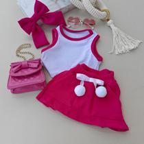 Conjunto Bibi Azul, Pink e Nude 02 ao 08