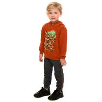 Conjunto Bicho Bagunca Com Capuz Estampado 1/3 - 2305