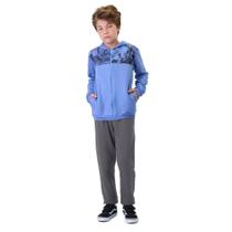 Conjunto Bicho Bagunca Moleto Ziper Com Capuz