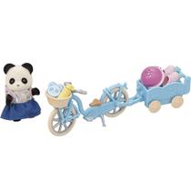 Conjunto Bicicleta e Patins Menina Panda Sylvanian Families Epoch Conjunto Bicicleta e Patins Menina Panda Sylvanian Families Epoch