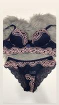 Conjunto Bicolor G Azul Marinho/Rosa Conjunto Bicolor G Azul Marinho/Rosa
