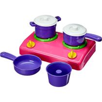 Conjunto big chef panela e fogão - poliplac - 98225