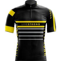 Conjunto Bike Camisa Manga Curta Bermuda Livestrong Mtb Dry - Conjunto Bike Camisa Manga Curta Bermuda Livestrong Mtb Dry -