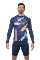 Conjunto Bike Masculino Blusa Manga Longa e Bermuda Refletivo Proteção UV - Elite - Pitu Baby