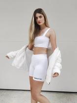 Conjunto Biker White