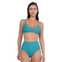 Conjunto Biquine Mash Praia Textura Confortavel Poliamida
