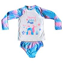 Conjunto Biquini Blusa Proteção Uv Termica Intanto Juvenil Conjunto Biquini Blusa Proteção Uv Termica Intanto Juvenil