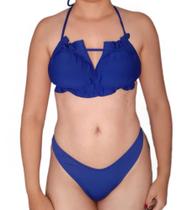 Conjunto Biquíni concha com bojo e biquíni asa delta fio dental