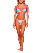 Conjunto Biquíni Cortininha Água Doce 17662 Feminino Estampado Microfibra T. P/GG