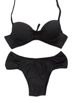 Conjunto biquíni feminino plus size com bojo sustentação calcinha lateral larga P ao 54