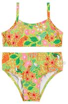 Conjunto Biquíni Infantil Boca Grande estampado